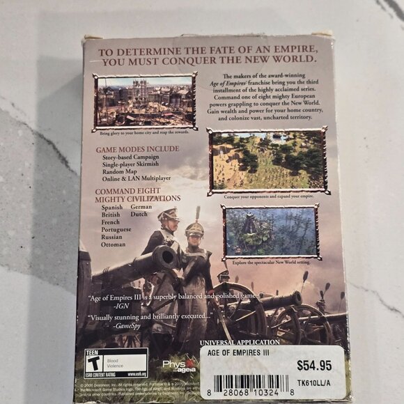 Age Of Empires III MacSoft DVD Game For Mac - Picture 12 of 13